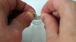 Rubbing solid indium and gallium together creates a liquid alloy