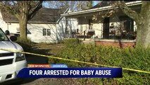 Four People Arrested After Newborn is Found Severely Injured
