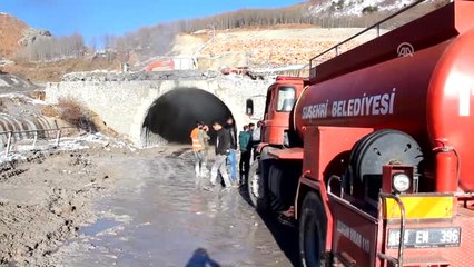 Geminbeli Tüneli İnşaatında Yangın Çıktı: 13 İşçi Zehirlendi