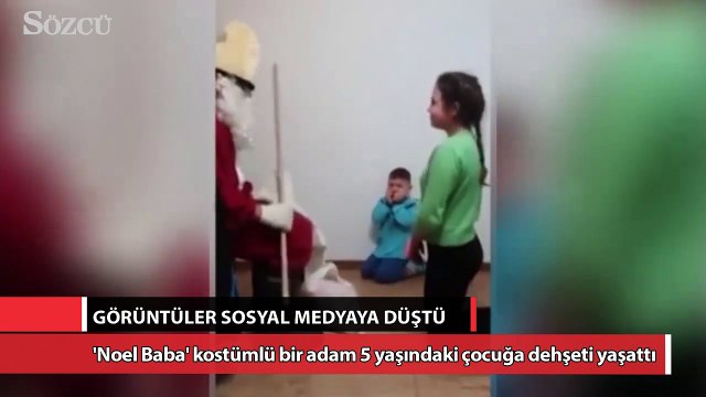 5 yaşındaki çocuğa 'Noel Baba' dehşeti