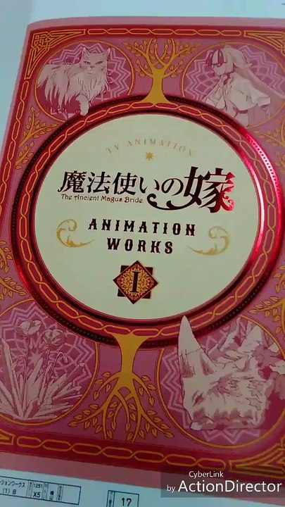 Mahoutsukai no Yome Animation Works Volume 1 - Cover Preview.