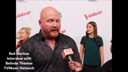 The Voice 13  - Top 8 Interviews Red Marlow of Team Blake