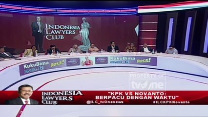 "KPK vs Novanto: Berpacu dengan Waktu" [Part 4] - Indonesia Lawyers Club ILC tvOne