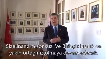 İngiltere'nin Ankara Büyükelçisi Moore Görevine Veda Etti
