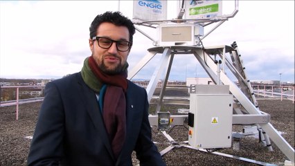 Inauguration de l'éolienne Suchard