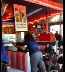 Wife Beats Husband After Catching Him Out On a Date