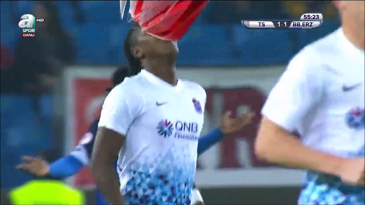 1-1 Hugo Rodallega Goal Turkey  Turkiye Kupasi  Round 5 - 12.12.2017 Trabzonspor 1-1 Erzurum BB