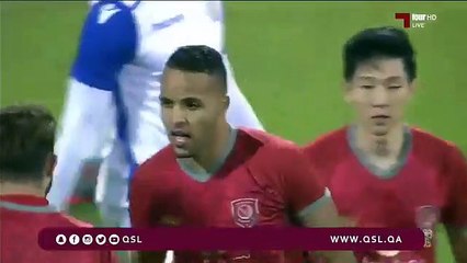 هدف يوسف العربي الاول في مرمى الخور
