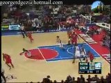 Tayshaun Prince make a wicked block to Nate Robinson