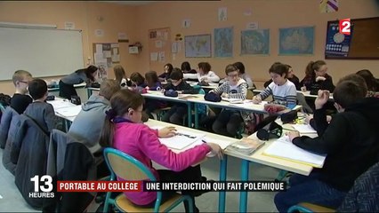 Education : l'interdiction du portable au collège divise
