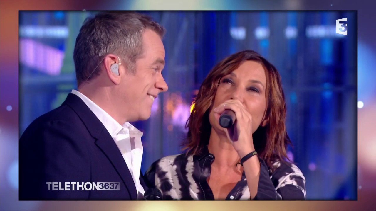 Garou et Zazie interprètent "Je te promets"