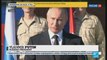 Russian President Vladimir Putin making surprise visit to Syria to order partial Russian pull-out