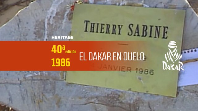 40° edición - N°21 - 1986: El Dakar de duelo - Dakar 2018