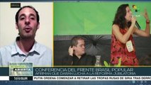 Frente Brasil Popular realizó congreso nacional en Sao Paulo