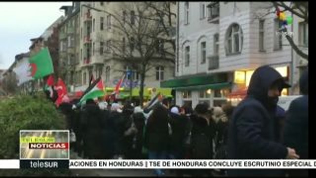 Gobierno alemán condena actos antisemitas en protestas