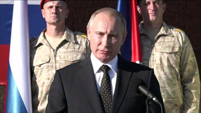 Putin ordena retirada de tropas na Síria