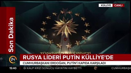 Rusya lideri Putin Külliye'de