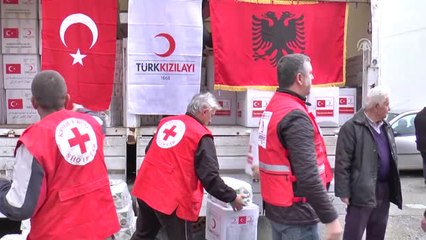 Türk Kızılayından Arnavutluk'taki Selzedelere Yardım - Frushe