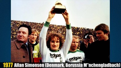 All Time Ballon d'Or Winners  (1956 - 2017)