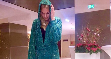 Meryem Uzerli, Viyana'da Giydiği ve Vücudunu Tamamen Örten Kıyafetiyle Şaşırttı