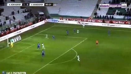 Milosevic Goal HD - Konyaspor	2-0	Kardemir Karabuk 11.12.2017