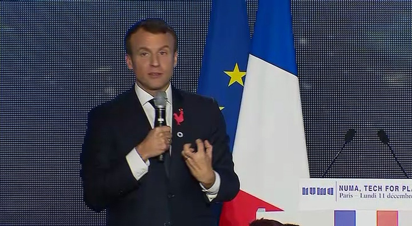 Discours du Président de la République - Station F : Tech for Planet