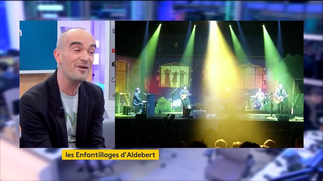 Guillaume Aldebert présente son troisième album, Enfantillages