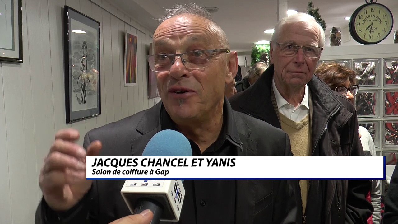 D!CI TV : exposition avec tous les artistes du salon de coiffure de Jacques Chancel