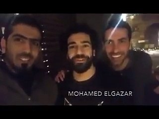 محمد صلاح وابو تريكه ومحمد سعدون الكواري وفيديو لايف بعد المباراه _حصريا
