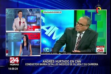 Andrés Hurtado se quiebra en vivo por la dura situación de los niños en Venezuela