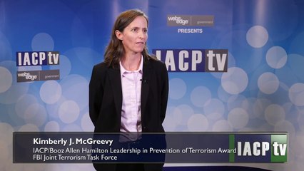 IACP, Booz Allen Present Award for “Leadership in the Prevention of Terrorism” | Booz Allen