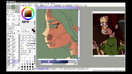 Oc speedpaint for a bro......