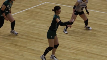 有川由季乃選手(Yukino Arikawa)GSS東京サンビームズ【女子ﾊﾞﾚｰﾎﾞｰﾙVﾁｬﾚﾝｼﾞﾘｰｸﾞⅡ2017-2018】2017.11.11青山学院大学体育館
