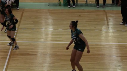 張心穆意選手その②(ﾁｮｳ ｼﾝﾑｲ)GSS東京サンビームズ【女子ﾊﾞﾚｰﾎﾞｰﾙVﾁｬﾚﾝｼﾞﾘｰｸﾞⅡ2017-2018】2017.11.11青山学院大学体育館