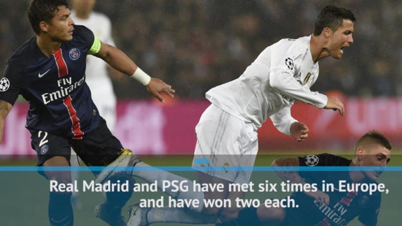 Real vs PSG - the numbers behind their mouth-watering clash