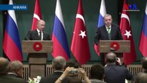 Erdoğan ve Putin'den Trump'ın 'Kudüs' Kararına Ortak Tepki