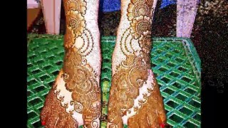 latest Beautiful wedding mehndi designs for feet