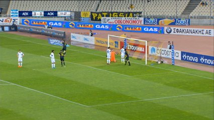 La boulette de Giannakopoulos (Kerkyra) face à l'AEK Athènes