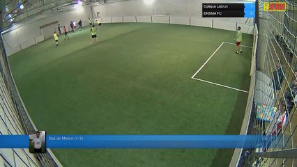 But de Melvin (1-3) - Optique Lebrun Vs ENSMA FC  - 11/12/17 19:00 - LIGUE 1 - Poitiers Game Parc