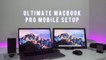 ULTIMATE Macbook Pro Dual Monitor Mobile Setup!-ATtDc6ceck0