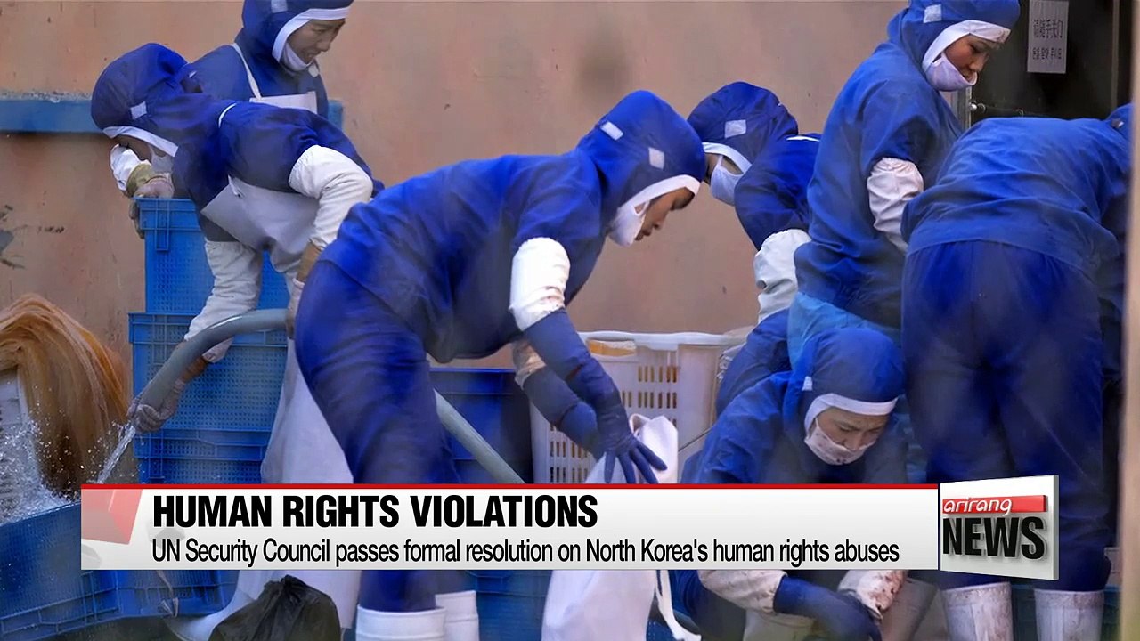 UN Security Council passes formal resolution on North Korea's human rights abuses