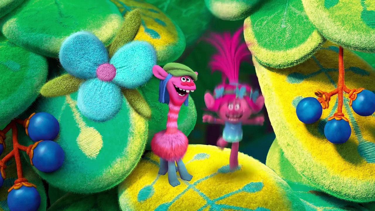 Poppy vs Branch DANCE OFF   Total TROLLS Takeover! _ YOUR COMMENTS COME TO LIFE!-RKJ6CkyFa4o