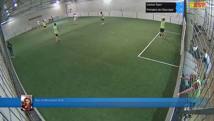 But de Baraudon (4-9) - Carmel Team Vs Pompiers de Chauvigny  - 11/12/17 20:35 - LIGUE 2