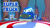 Carl le Camion Transformer et la moissonneuse à Car City - Dessin animé pour enfants - YouTube