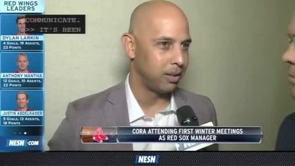 NESN Sports Today: Alex Cora&apos;s First Winter Meetings With The Red Sox