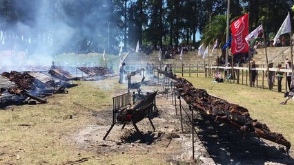 Uruguay beats Guinness World Record for biggest BBQ