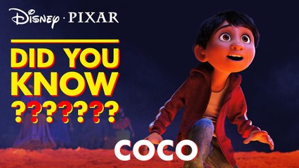 Fun Facts About Disney Coco 2017 movie