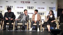 [Showbiz Korea] Ha Jung-woo(하정우), Kim Yoon-suk(김윤석) movie '1987‘ Interview