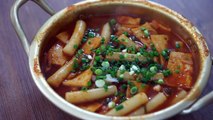 Famous Korean Food, Garlic Stir-Fried Rice Cake [Ramble]-U7m4pQza4vU