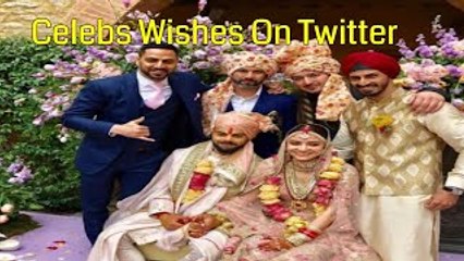 Tải video: Karan Patel, Karan Tacker WISHES for Anushka Sharma Virat Kohli | Anushka Virat Wedding